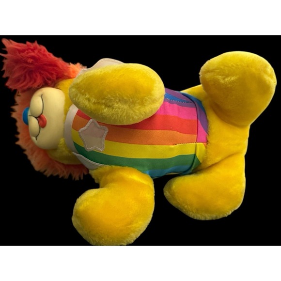 1983 Vintage Rainbow Brite Puppy Bright Dog Hallmark Mattel 11" Made In Korea - Picture 11 of 13